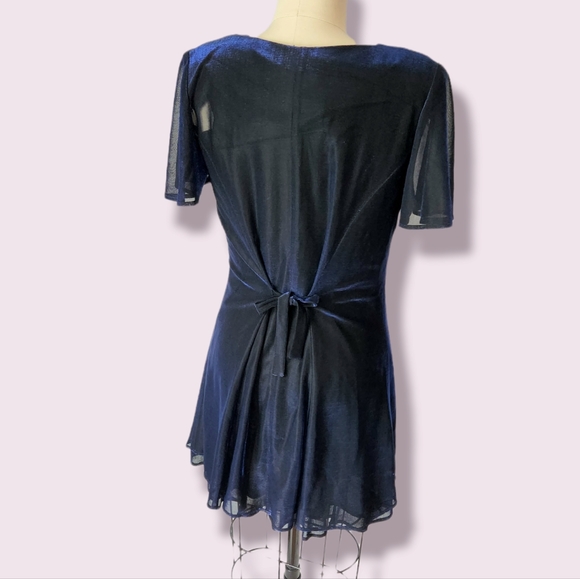 VINTAGE- 80s Evening/Cocktail Dress- Size 8 - Picture 4 of 5